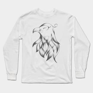 calm bird Long Sleeve T-Shirt